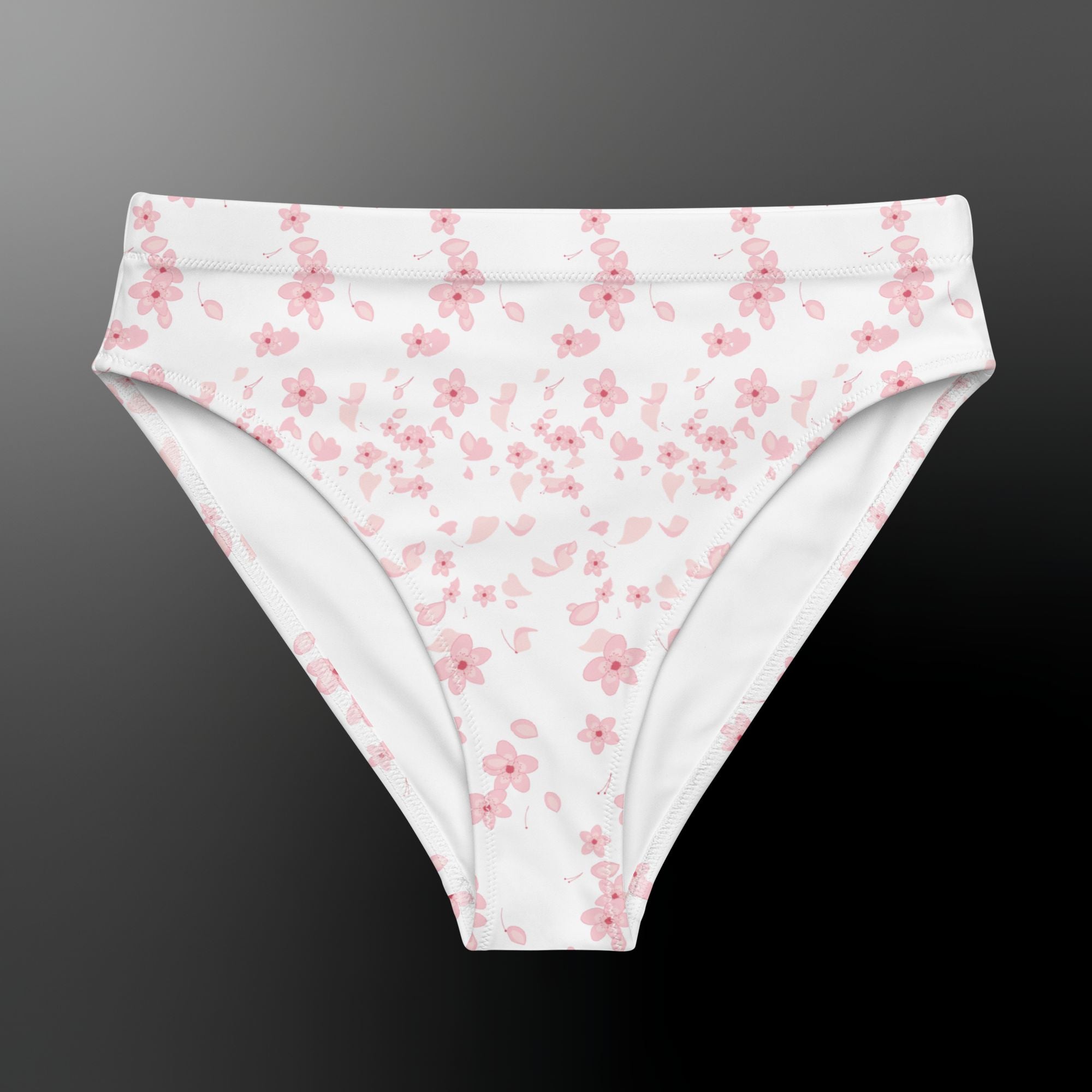 Sakura High-Waisted Bikini Bottom