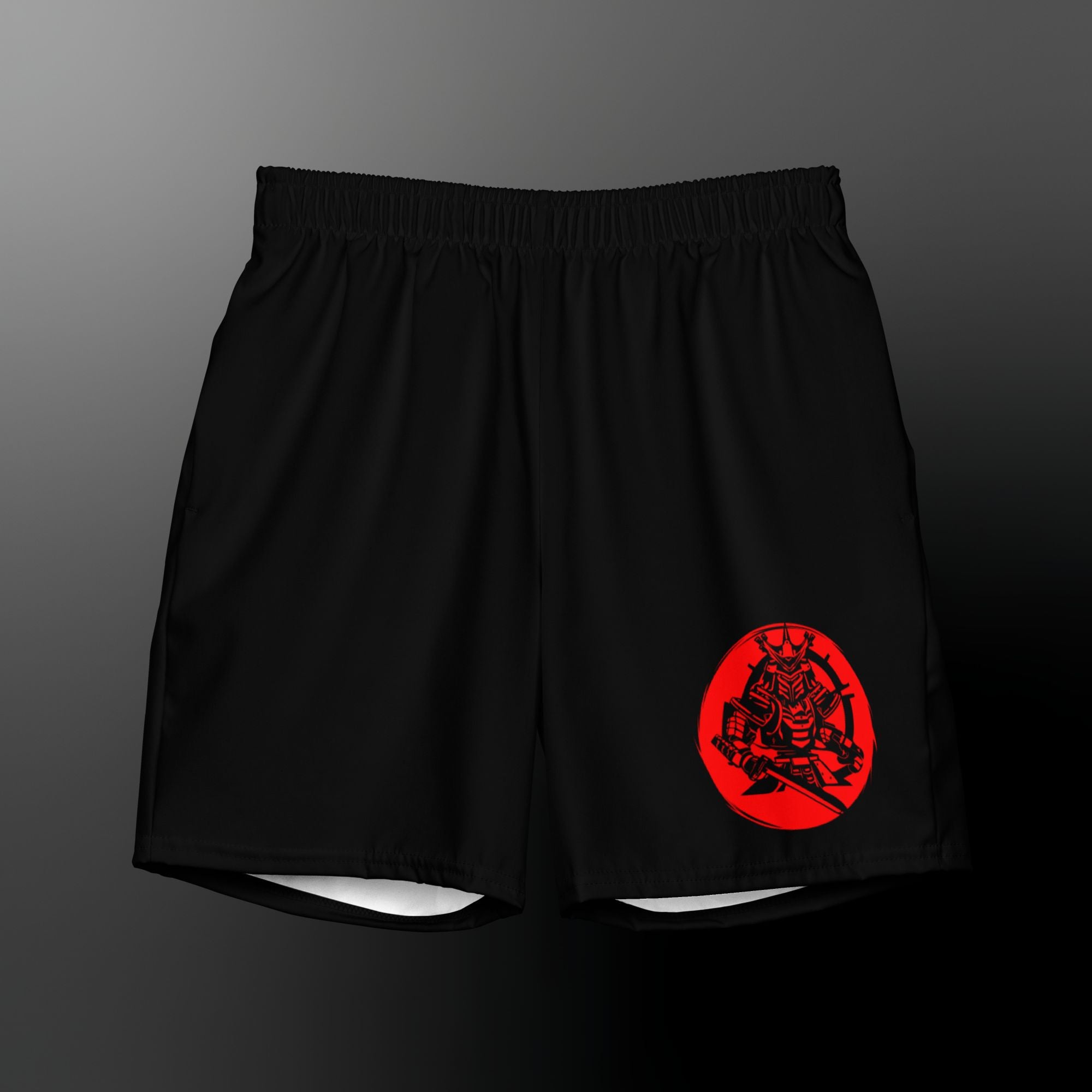 Blood Moon Samurai Swim Trunks