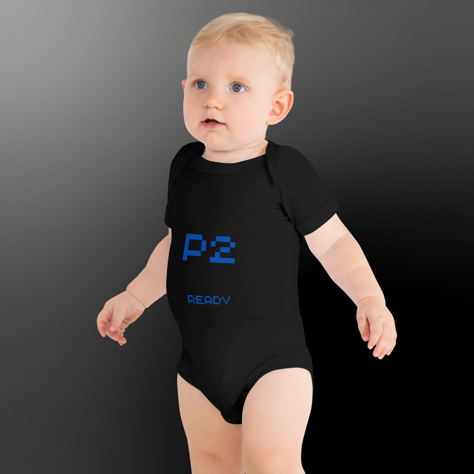 Baby Player 2 Ready Short Sleeve One Piece