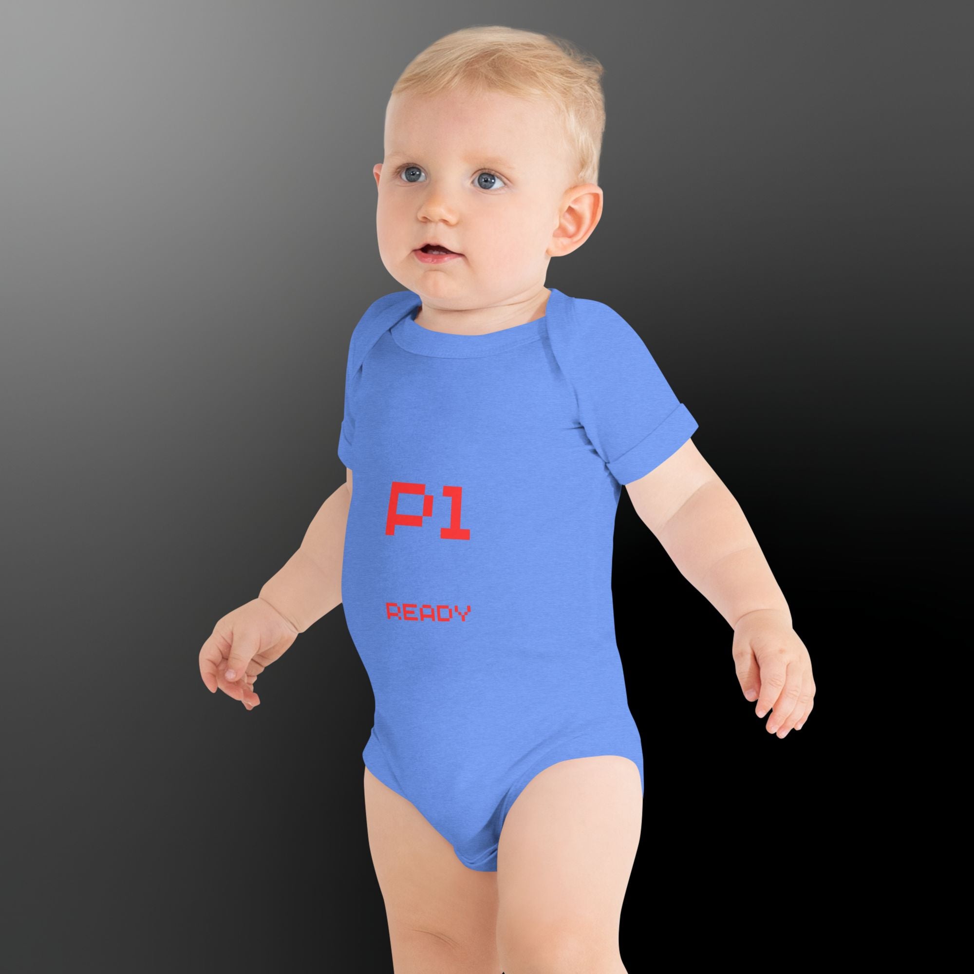 Baby Player 1 Ready Short Sleeve One Piece