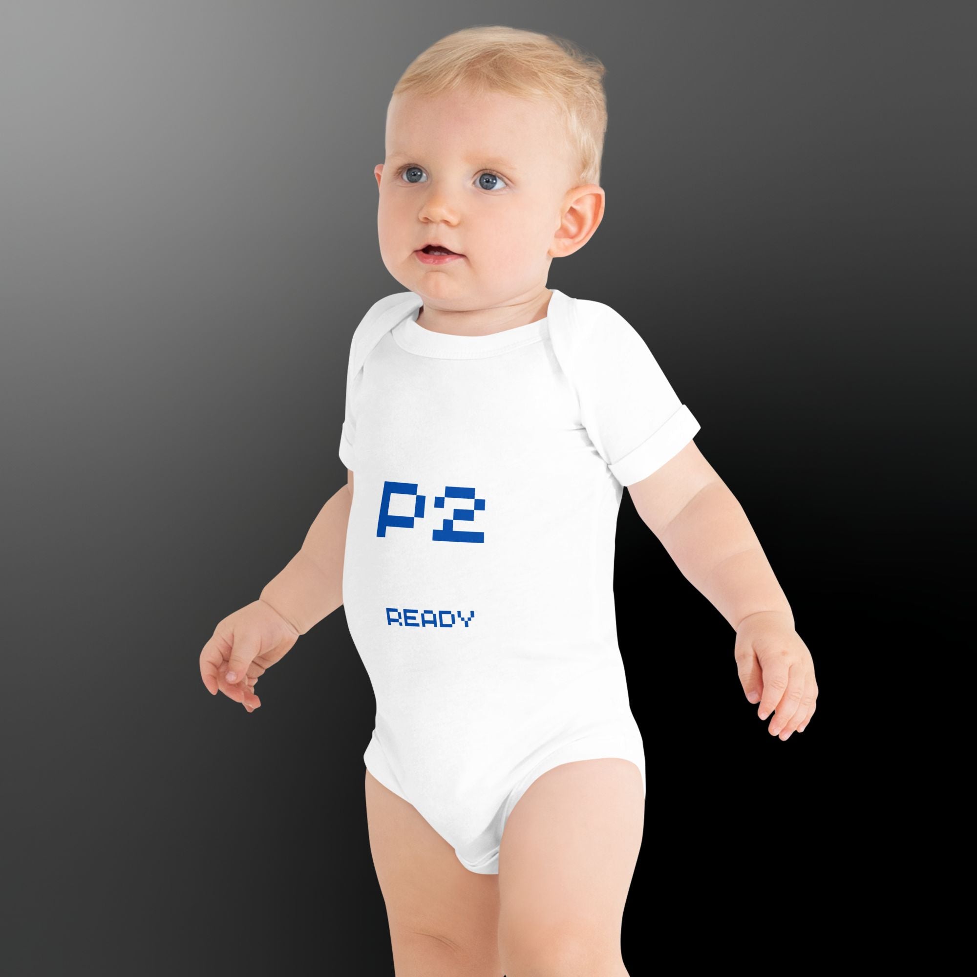 Baby Player 2 Ready Short Sleeve One Piece