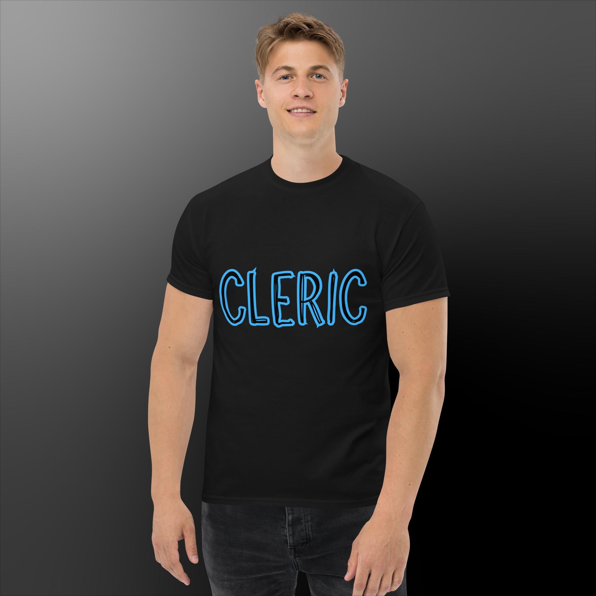 Men RPG Class Cleric T-Shirt