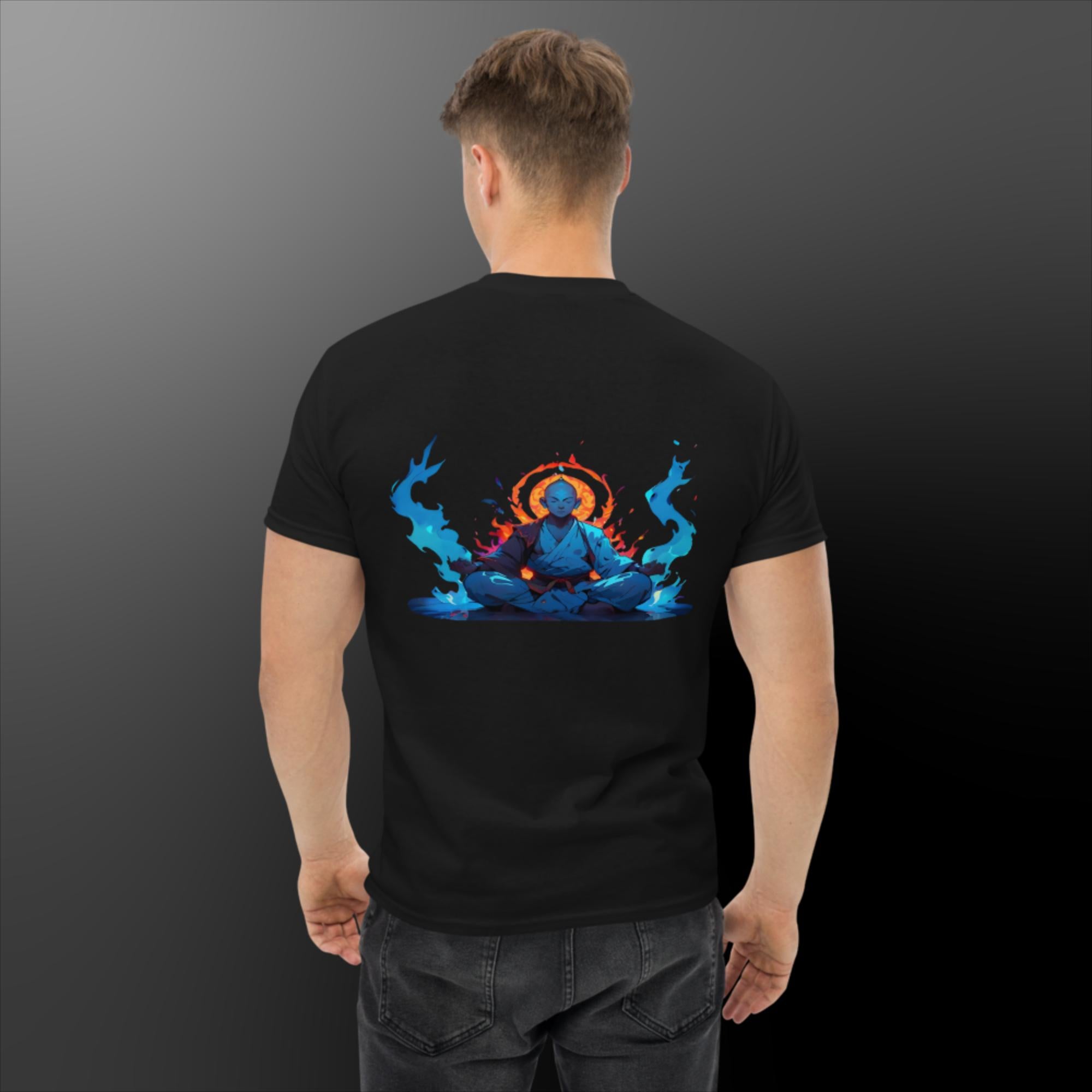 Men RPG Class Monk T-Shirt