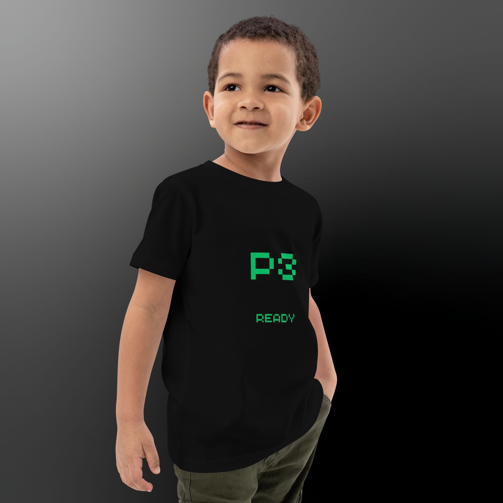 Kids Player 3 Ready Organic Cotton T-Shirt