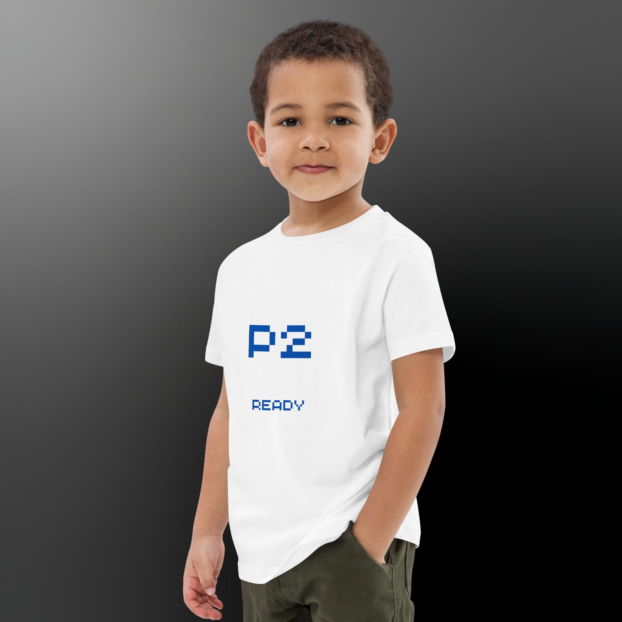 Kids Player 2 Ready Organic Cotton T-Shirt